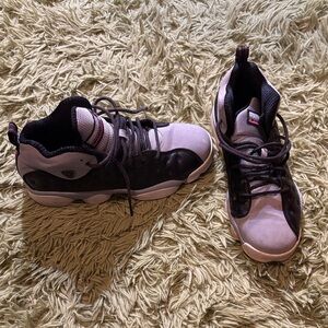 Jordan Black and Gray Performance Sneakers